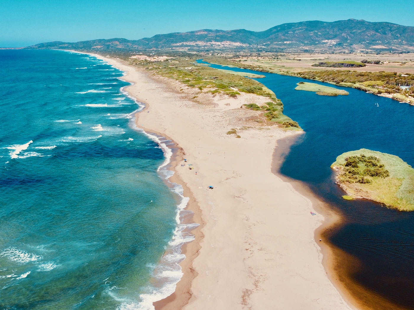 Foce del Coghinas lagoon