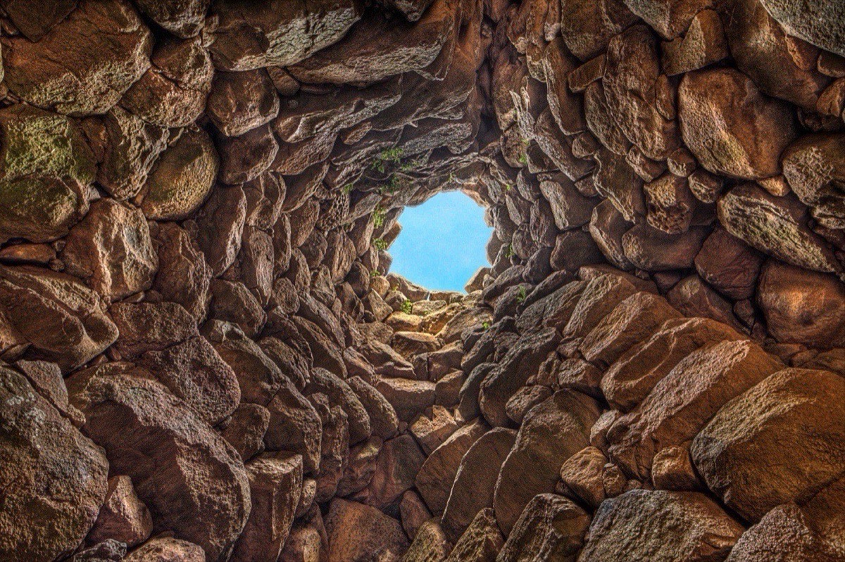 Nuraghe La Prisgiona, the Bronze Age stone-tower complex near Arzachena