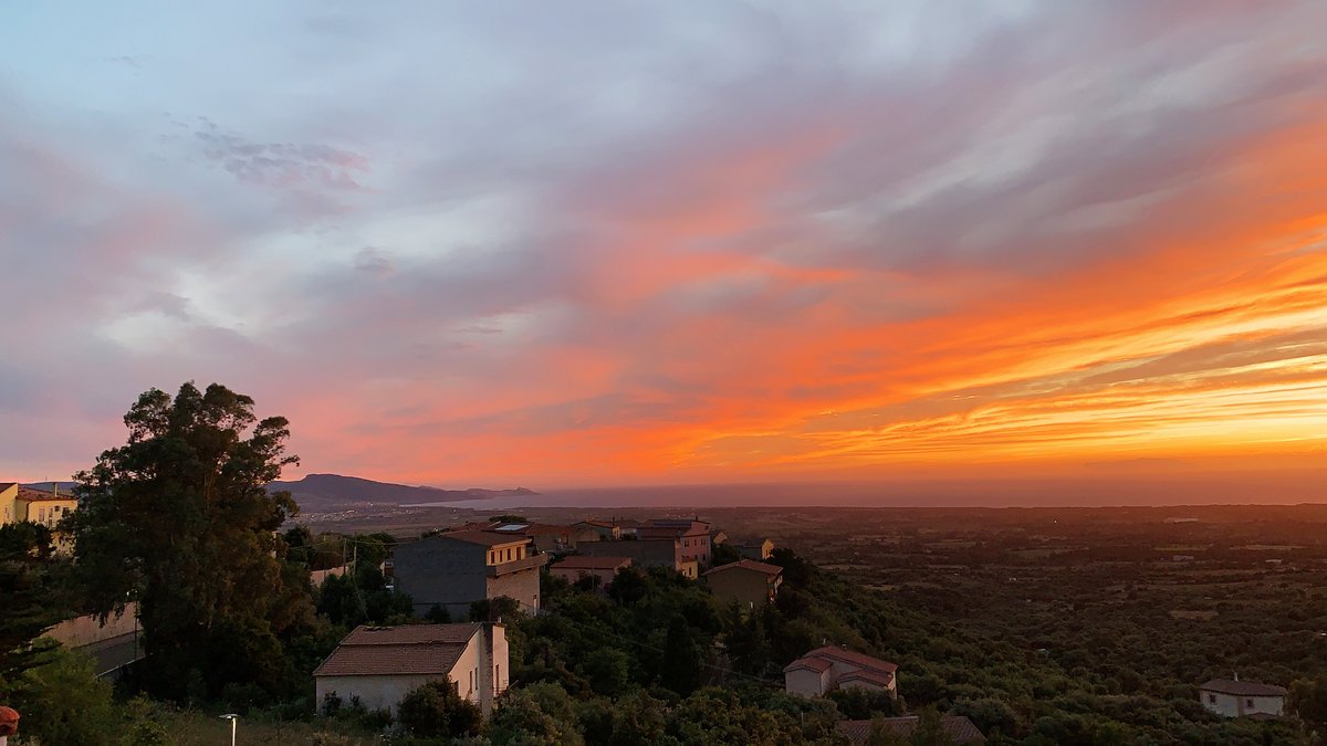 Badesi panoramic view